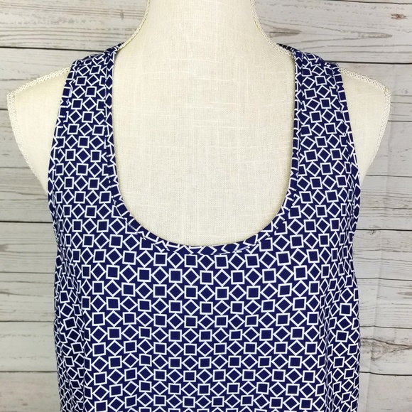 Nordstrom Pleione Printed Tank Top Blouse - Picture 2 of 8